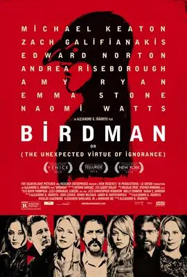 Birdman (2014) White Tank-Top - idPoster.com