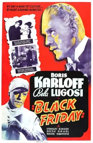 Black Friday (1940) Men's Colored  Long Sleeve T-Shirt - idPoster.com