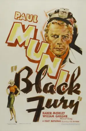 Black Fury (1935) White T-Shirt - idPoster.com