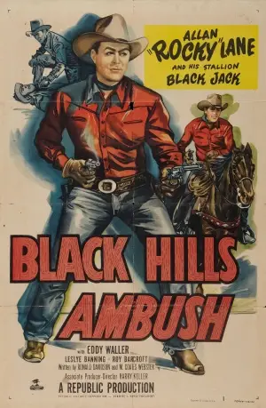 Black Hills Ambush (1952) Women's Colored T-Shirt - idPoster.com