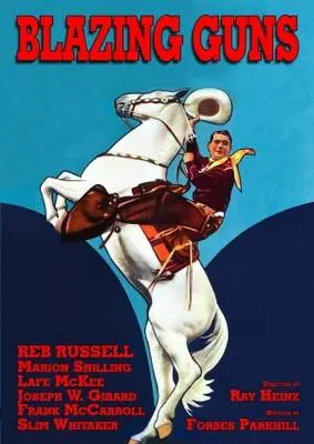 Blazing Guns (1935) White T-Shirt - idPoster.com