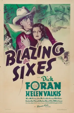 Blazing Sixes (1937) Men's Colored Hoodie - idPoster.com
