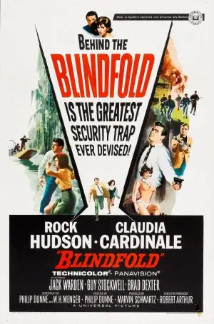 Blindfold (1965) White T-Shirt - idPoster.com