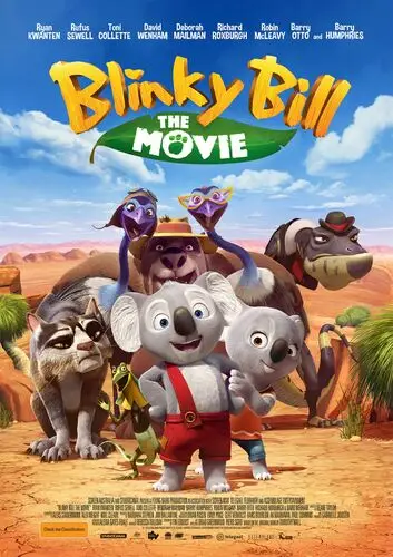Blinky Bill the Movie (2015) Women's Colored Tank-Top - idPoster.com
