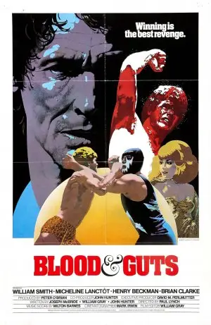 Blood n Guts (1978) White T-Shirt - idPoster.com