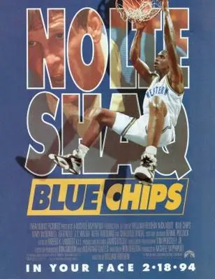 Blue Chips (1994) White T-Shirt - idPoster.com