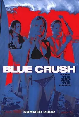 Blue Crush (2002) Women's Colored T-Shirt - idPoster.com
