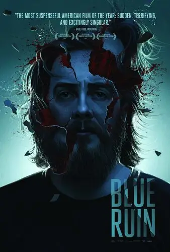 Blue Ruin (2014) White T-Shirt - idPoster.com