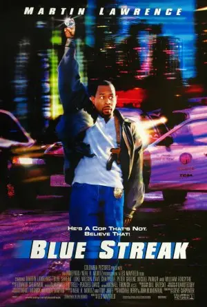 Blue Streak (1999) Men's Colored Hoodie - idPoster.com