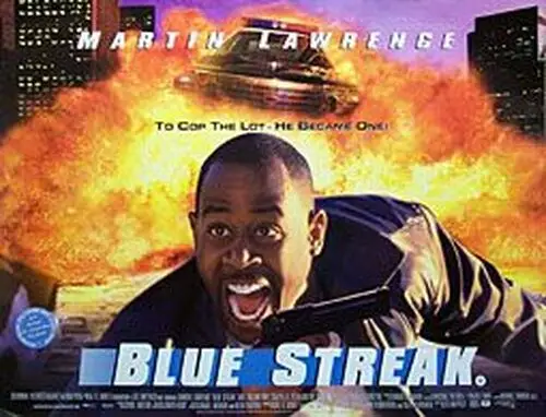 Blue Streak (1999) Men's Colored  Long Sleeve T-Shirt - idPoster.com