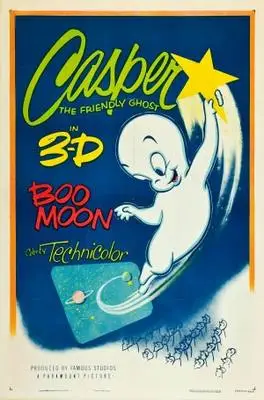 Boo Moon (1954) White T-Shirt - idPoster.com