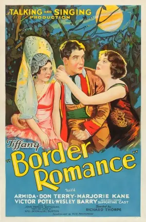 Border Romance (1929) Women's Colored T-Shirt - idPoster.com