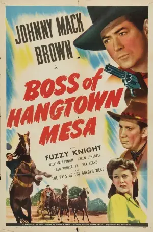 Boss of Hangtown Mesa (1942) Men's Colored Hoodie - idPoster.com