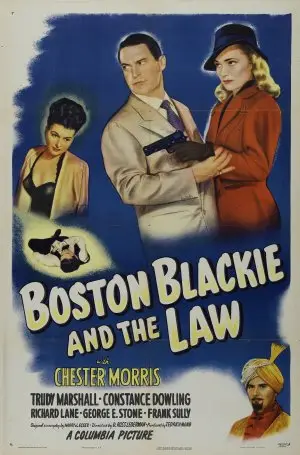 Boston Blackie and the Law (1946) White T-Shirt - idPoster.com