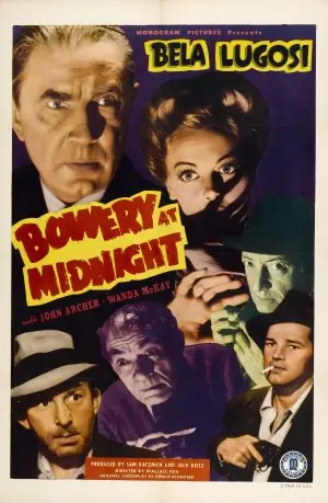 Bowery at Midnight (1942) White T-Shirt - idPoster.com