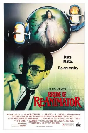 Bride of Re-Animator (1990) Men's Colored Hoodie - idPoster.com