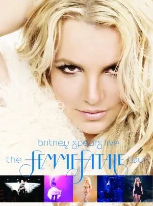 Britney Spears: I Am the Femme Fatale (2011) White T-Shirt - idPoster.com