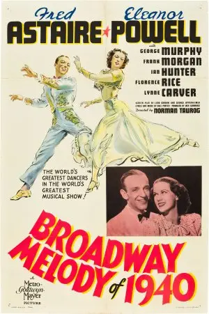 Broadway Melody of 1940 (1940) Men's Colored T-Shirt - idPoster.com
