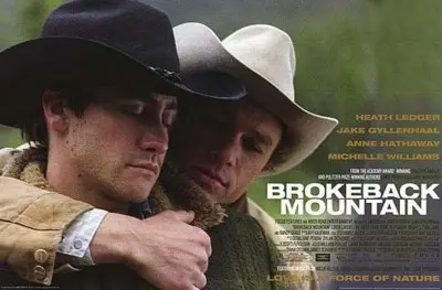 Brokeback Mountain (2005) Men's Colored  Long Sleeve T-Shirt - idPoster.com