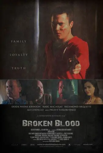 Broken Blood (2013) Drawstring Backpack - idPoster.com