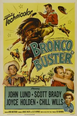 Bronco Buster (1952) White T-Shirt - idPoster.com
