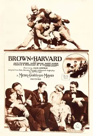 Brown of Harvard (1926) Men's Colored Hoodie - idPoster.com