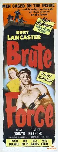 Brute Force (1947) Drawstring Backpack - idPoster.com