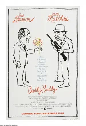 Buddy Buddy (1981) White Tank-Top - idPoster.com