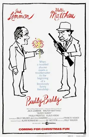 Buddy Buddy (1981) White T-Shirt - idPoster.com