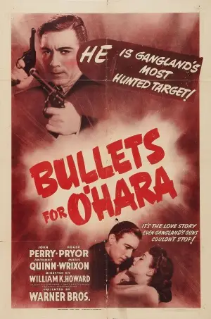 Bullets for O'Hara (1941) Men's Colored  Long Sleeve T-Shirt - idPoster.com
