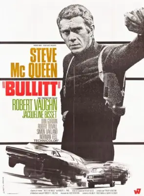 Bullitt (1968) White T-Shirt - idPoster.com