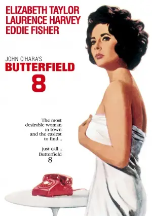 Butterfield 8 (1960) White T-Shirt - idPoster.com