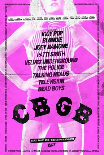 CBGB (2013) White Tank-Top - idPoster.com