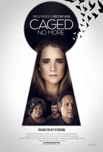 Caged No More (2016) White T-Shirt - idPoster.com