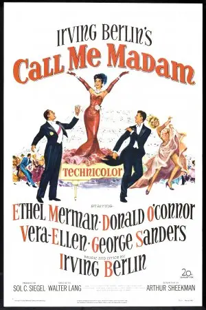 Call Me Madam (1953) White T-Shirt - idPoster.com