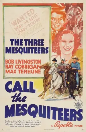 Call the Mesquiteers (1938) White T-Shirt - idPoster.com
