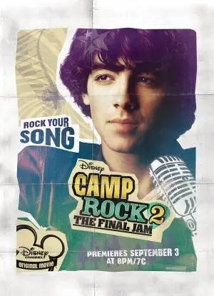 Camp Rock 2 (2009) Women's Colored Tank-Top - idPoster.com