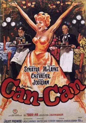 Can-Can (1960) Women's Colored Hoodie - idPoster.com