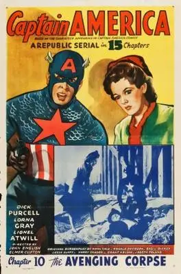 Captain America (1944) White T-Shirt - idPoster.com