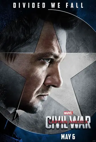 Captain America Civil War (2016) Drawstring Backpack - idPoster.com