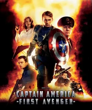 Captain America: The First Avenger (2011) Women's Colored  Long Sleeve T-Shirt - idPoster.com