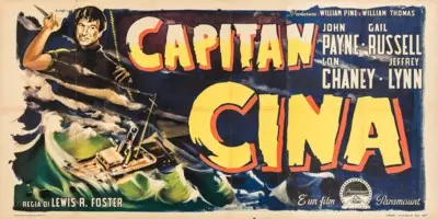 Captain China (1950) White T-Shirt - idPoster.com