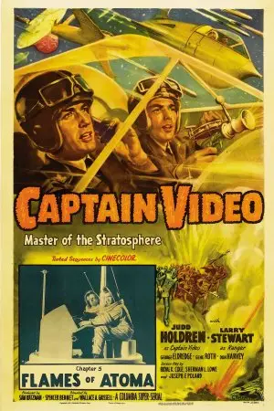 Captain Video, Master of the Stratosphere (1951) Men's Colored  Long Sleeve T-Shirt - idPoster.com