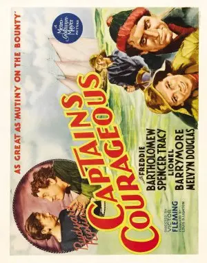 Captains Courageous (1937) Men's Colored Hoodie - idPoster.com