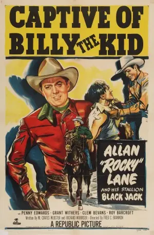 Captive of Billy the Kid (1952) White T-Shirt - idPoster.com