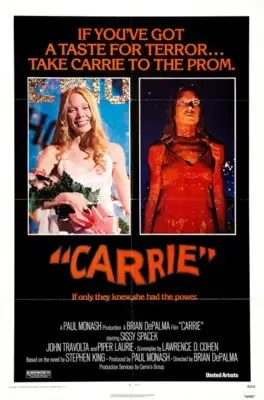 Carrie (1976) Women's Colored T-Shirt - idPoster.com