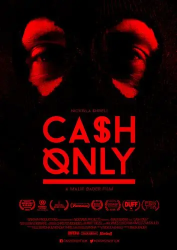 Cash Only (2016) White T-Shirt - idPoster.com