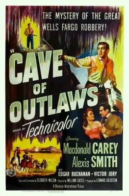 Cave of Outlaws (1951) White T-Shirt - idPoster.com
