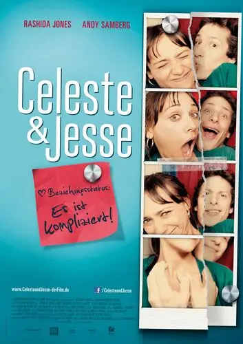 Celeste and Jesse Forever (2012) Men's Colored T-Shirt - idPoster.com