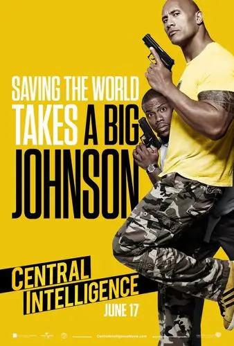Central Intelligence (2016) White T-Shirt - idPoster.com
